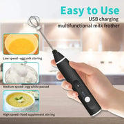 USB Coffee & Egg Beater – Portable Mixer