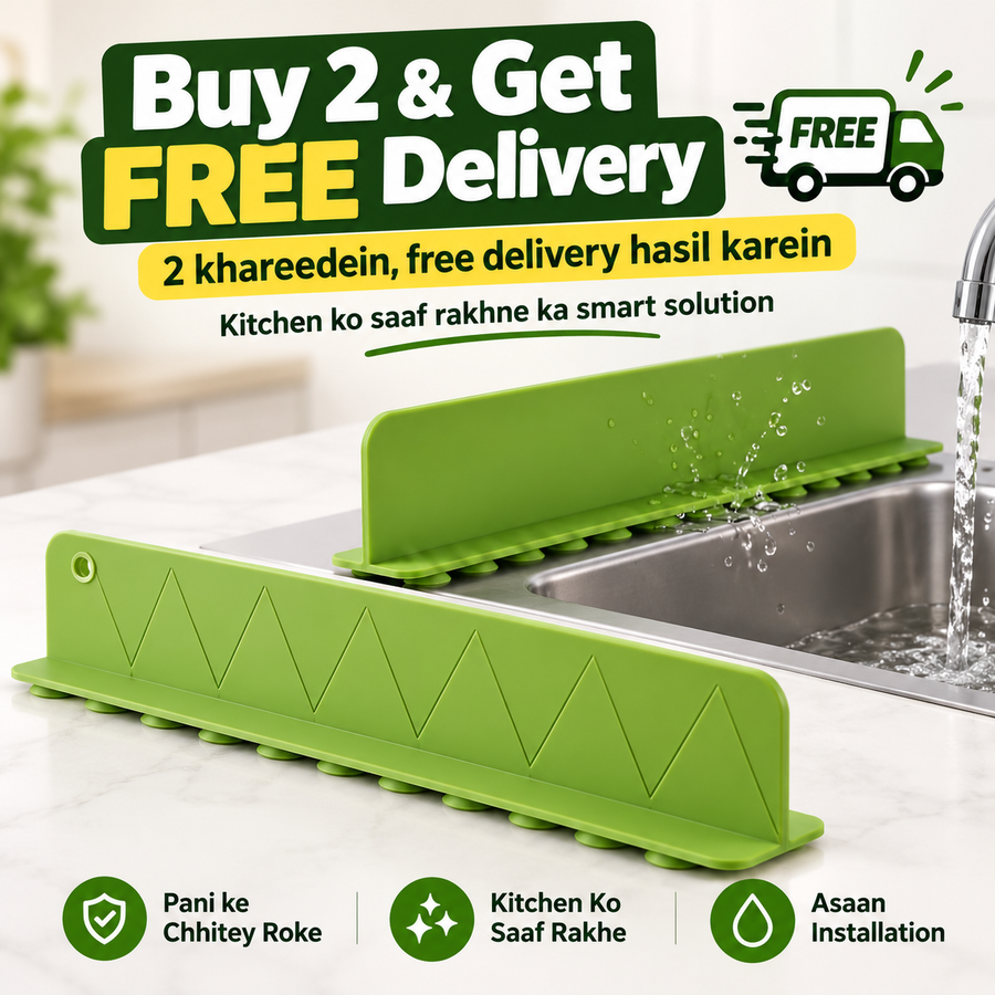 Kitchen Sink Splash Guard