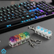 Keyboard Fidget Keychain