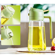 2-in-1 Glass Oil Dispenser & Sprayer 470ml